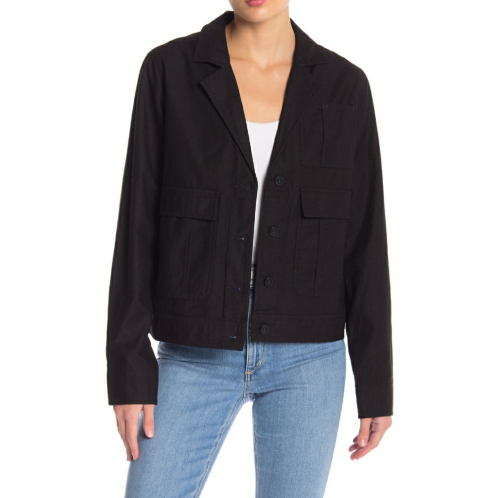 J Brand Tracy Utility Jacket M